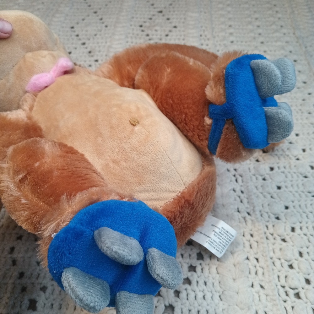 The Simpsons Universal Studios Mr Teeny Monkey Plush Chimp Stuffed Animal 12" - Picture 5 of 8